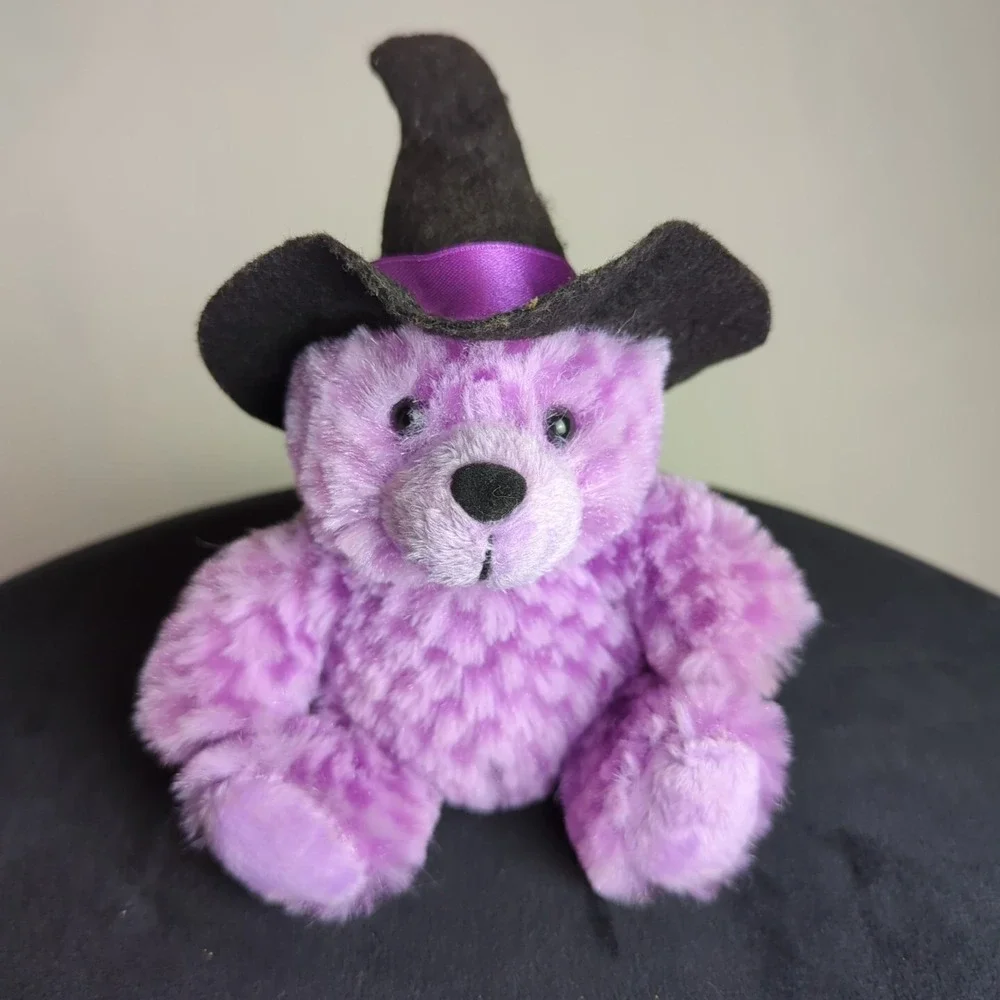 Halloween‎ Galerie Plush Purple Witch Bear